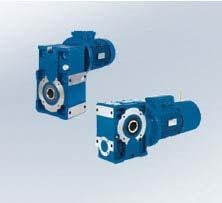 Parallel and right angle shaft gearmotors