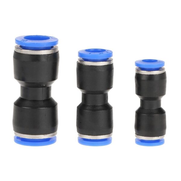 Air Connector Straight Plastic 8X10