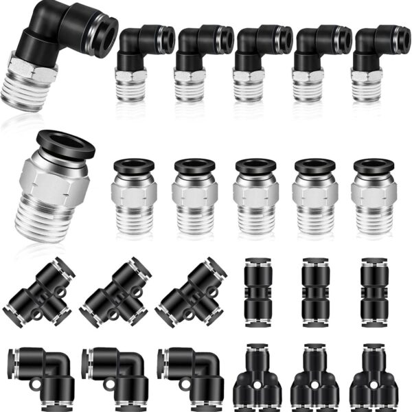 Metal & Plastic Air Connector   12*3/4