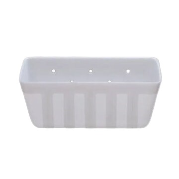 Plastic Hopper Funnel Top Diameter 23 cm Mounting Center Distance 14 cm